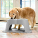 WeatherTech Double High Pet Feeding System, Poly Bowls Color Tan