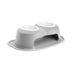 WeatherTech Double High Pet Feeding System, Poly Bowls Color Light Grey