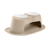 WeatherTech Double High Pet Feeding System, Poly Bowls Color Tan