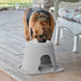 WeatherTech Single High Pet Feeding System, Poly Bowl Color Tan