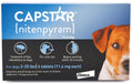 Capstar Oral Flea Treatment for Dogs - 6 Tablets Capstar for Dogs 2-25 lb  