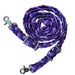 WhinneyWear Hand Braided Reins, 8' - Purple  