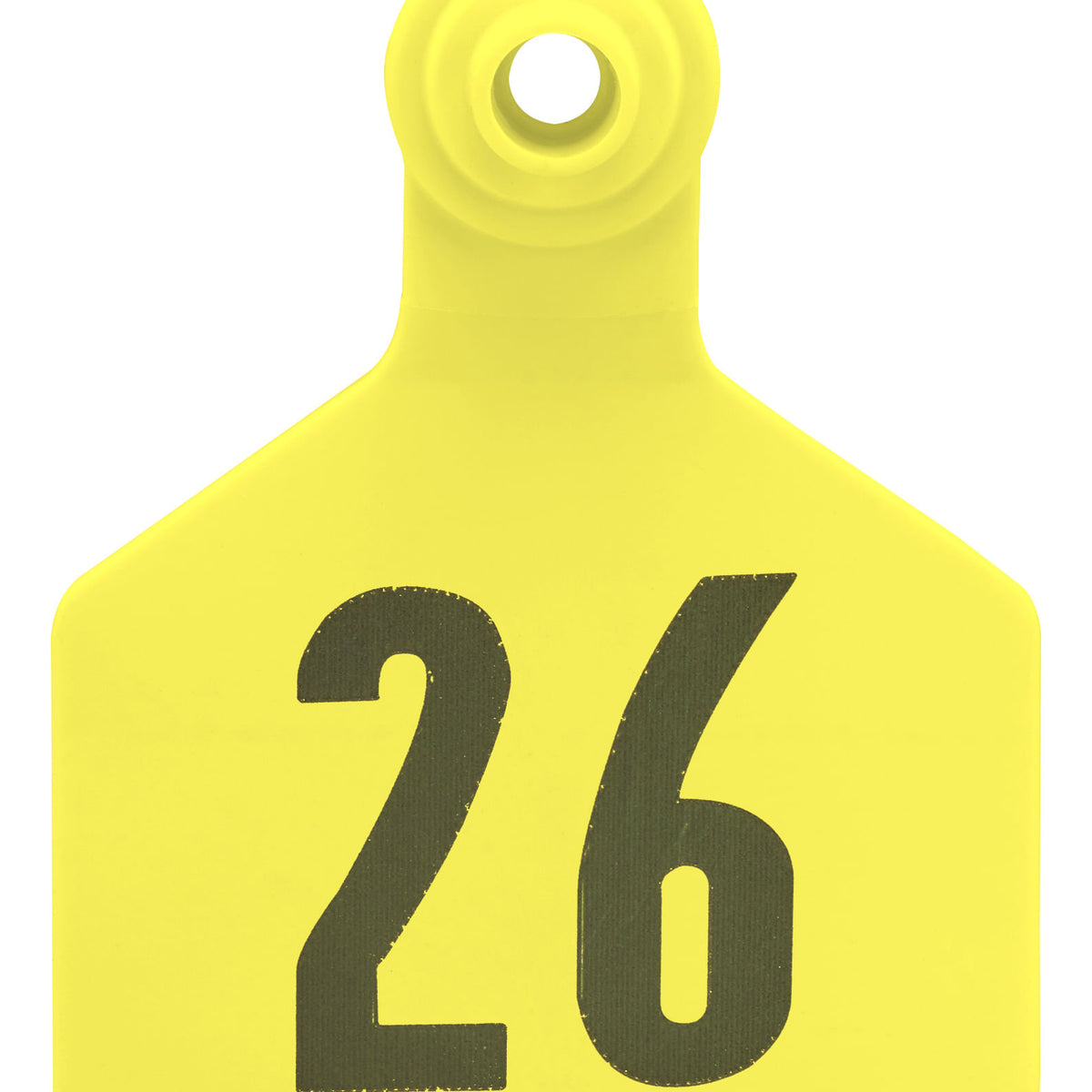 Special Order Numbered Z2 Two Piece Tags for Livestock, Large