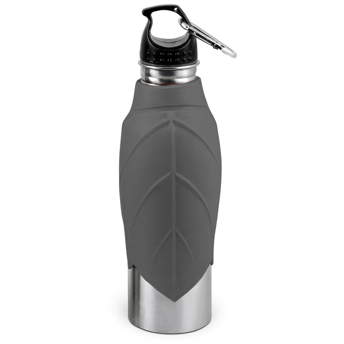 Jeffers SS Dog Travel Water Bottle with Silicone sipper Color Grey
