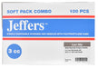 Luer Slip Syringe/Needle Combo, Boxes - 3 mL w/ 22 ga x 1" (100 count) -  Jeffers L.S. Syringe/Needle Combo  