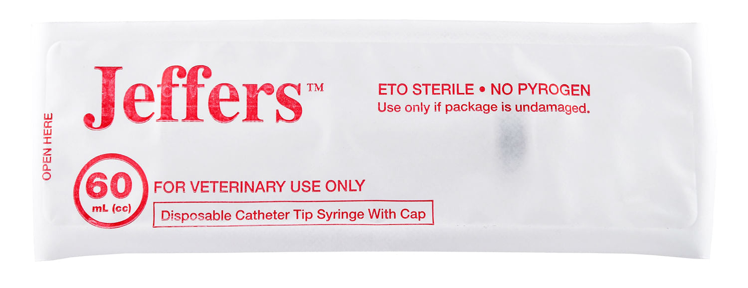 Syringe with Catheter Tip - 60cc Cath-Tip Syringe, each  