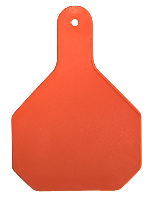 Y-Tex Blank Cattle Ear Tags (Large), 25 count - Orange  