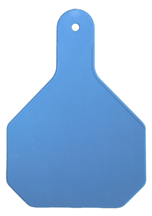 Y - Tex Blank 2 - Piece Ear Tags, 25 ct - XWSH - Large - Blue - 7