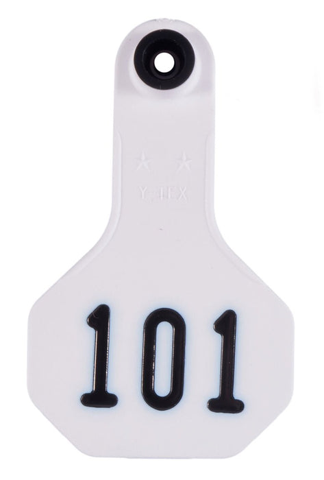 Y - Tex Numbered Ear Tags (Small), 25 count - Jeffers - Farm & Ranch Supplies > Identification & Ear Tags