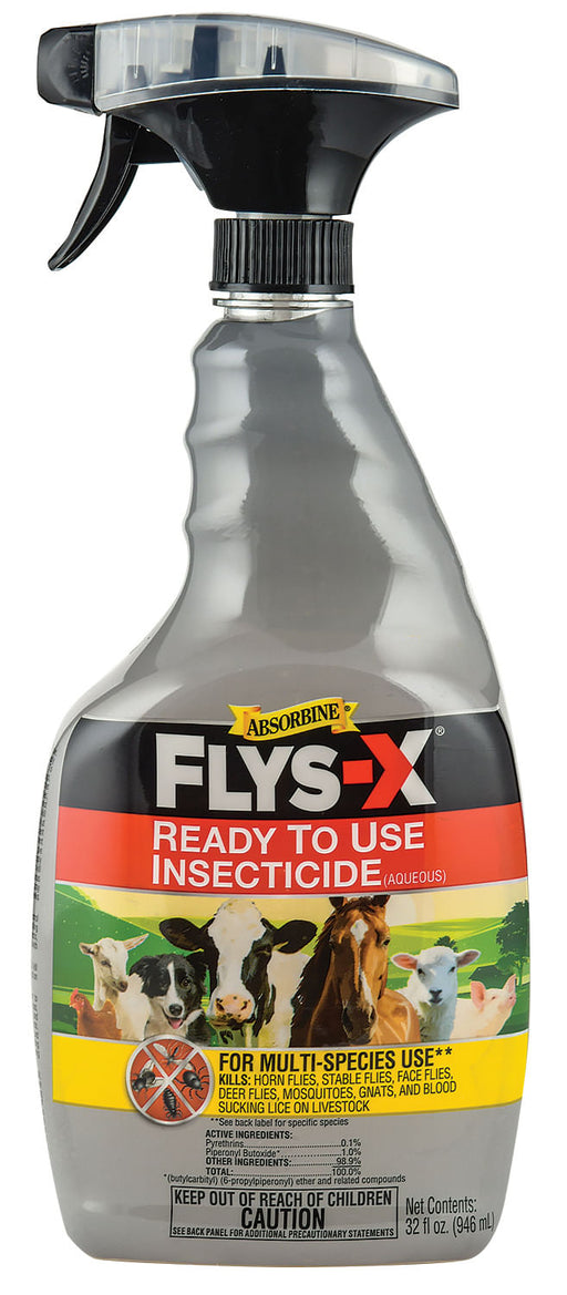 Flys-X RTU Insecticide for Livestock - 32 oz Flys-X RTU  