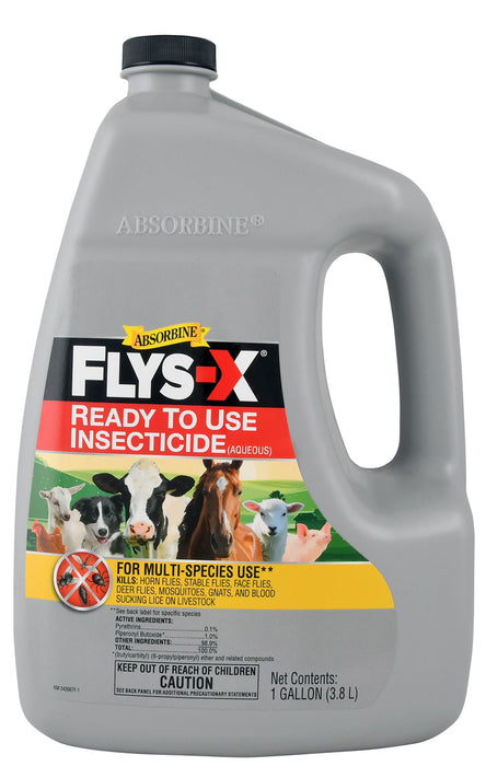 Flys-X RTU Insecticide for Livestock - 1 Gallon Flys-X RTU  