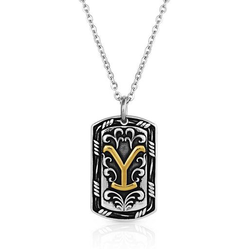 Yellowstone Strong Dog Tag Necklace - Jeffers - Women > Accessories, Jewelry, Handbags