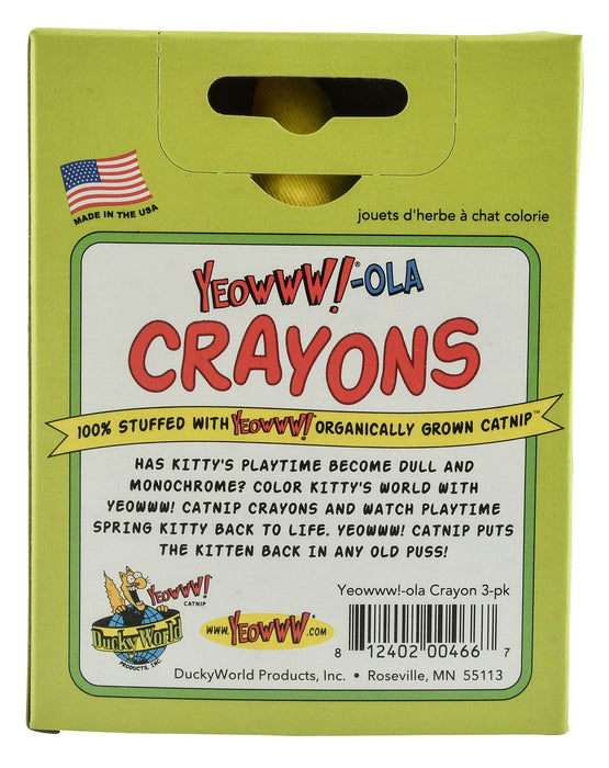 Yeowww! - ola Catnip Crayons - Jeffers - Cat Supplies > Cat Toys