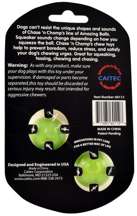 Amazing Squeaker Ball - 1.5" Amazing Squeaker Ball, 2-pack  