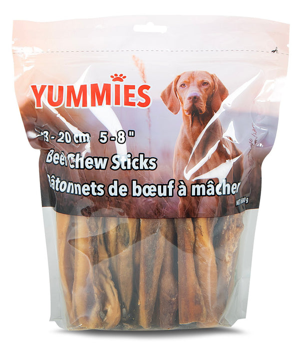 Yummies Beef Chew Sticks, 5" - 8", 680 g - 031MBF-66176 - 5" - 8" - 1