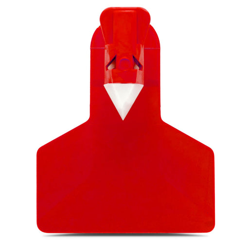 Z1 No - Snag Blank 1 - Piece Ear Tags - X1YF - 25 ct - Small Livestock - Red - 2