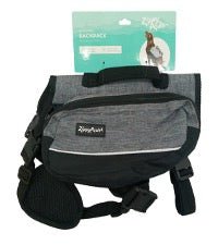 Zippy Paws Lightweight Adventure Dog Backpack, Graphite — Jeffers