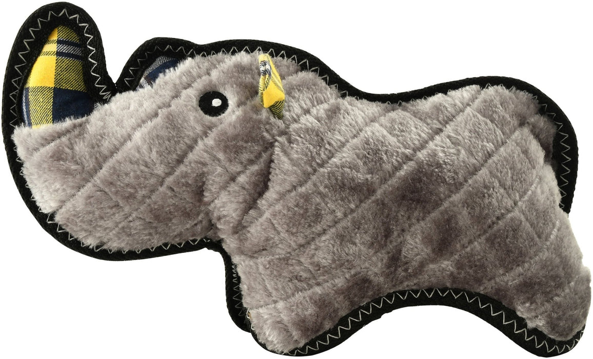 Zippy Paws Ronny the Black Rhino Z - Stitch Grunterz - Jeffers - Dog Supplies > Dog Toys