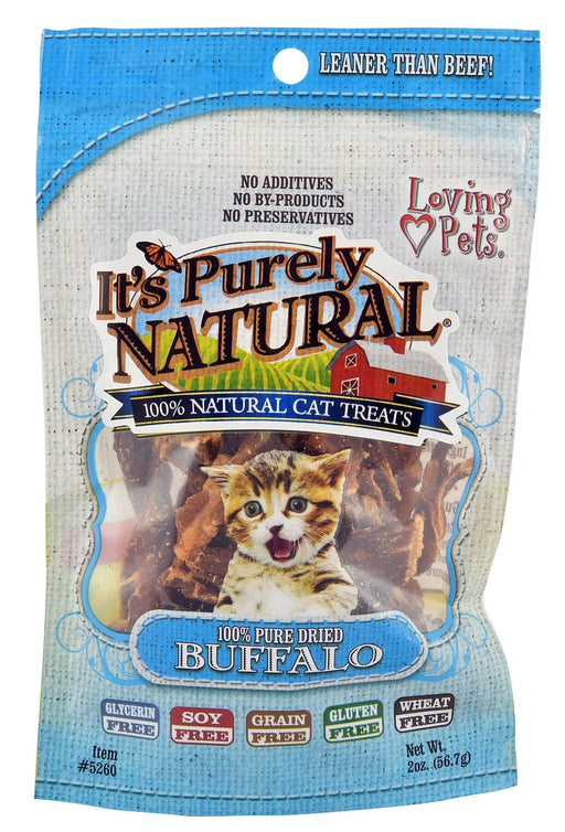 It's Purely Natural Cat Treats, 2 oz - Buffalo  