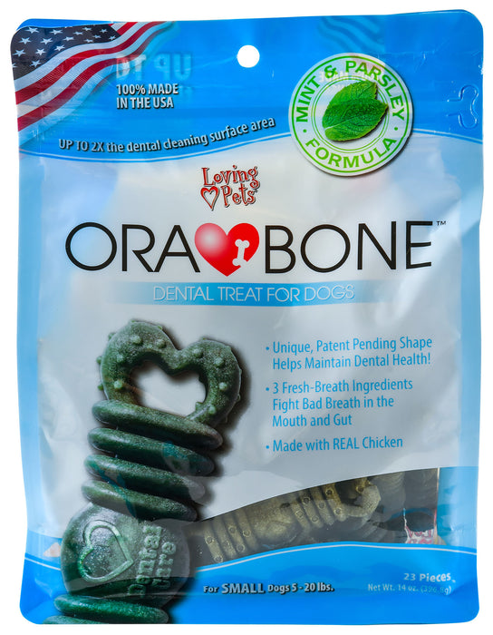 Ora-Bone Dental Treats, 14 oz Bag - Small  