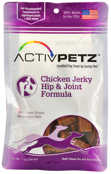 ActivPetz Hip & Joint Jerky Treats, Beef - Chicken  