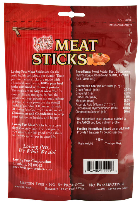 Loving Pets 100% All Natural Meat Sticks - Sweet Potato/Chicken  