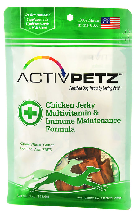 ActivPetz Multivitamin & Immune Maintenance Jerky Treats - Duck  