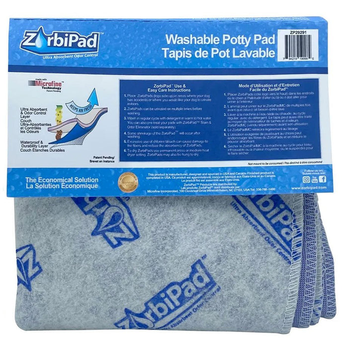 ZorbiPad Washable & Reusable Potty Pad - Jeffers - Animal & Pet Supplies > Pet Training Aids