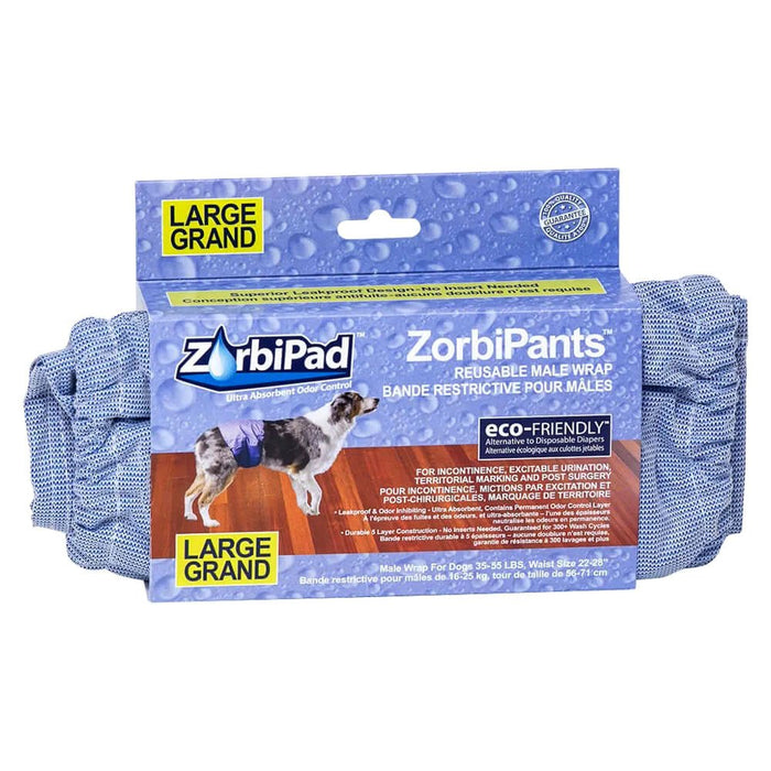 ZorbiPants Male Wrap - Jeffers - Animal & Pet Supplies > Pet Training Aids