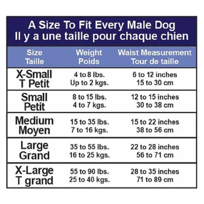 ZorbiPants Washable & Reusable Dog Diapers - 024ZPP-ZPXL01 - XLarge - 11