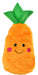 Zippy Paws NomNomz Pineapple Plush Squeaker Dog Toy -   