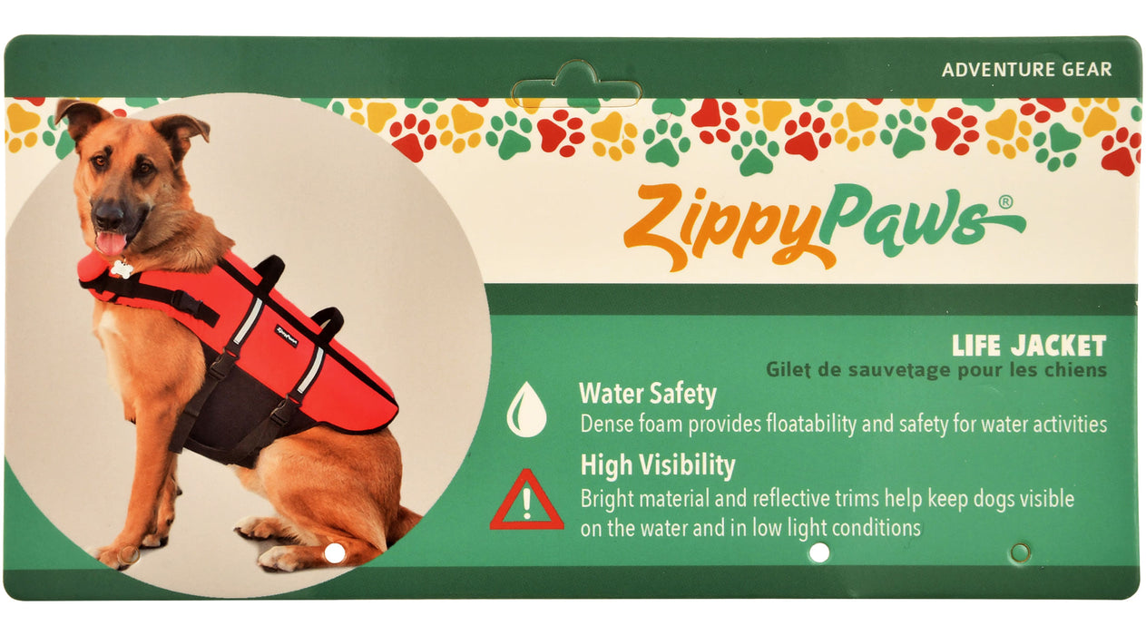 Zippy Paws Adventure Dog Life Jacket - XSmall  