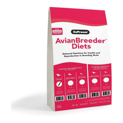 Zupreem Avian Breeder FruitBlend - NAV5 - 40 lbs - Large Parrots - 1
