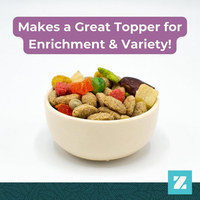 ZuPreem Pure Fun Premium Bird Food with FruitBlend Pellets, 2 lbs - NAAW - Small Birds (Parakeets, Budgies, Parrotlets, Canaries & Finches) - 2 lbs - 7