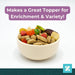 ZuPreem Pure Fun Premium Bird Food with FruitBlend Pellets, 2 lbs - NAAW - Small Birds (Parakeets, Budgies, Parrotlets, Canaries & Finches) - 2 lbs - 7